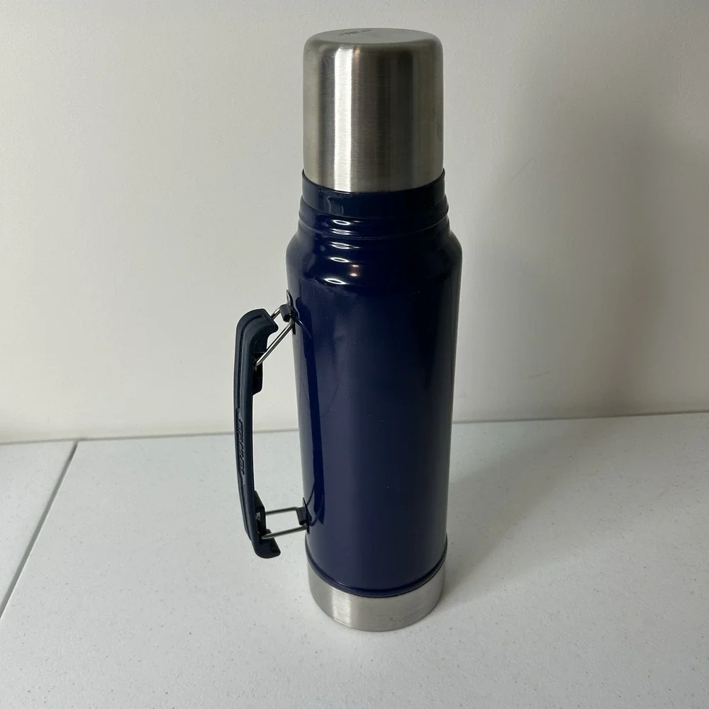 Stanley Legendary Classic Nightfall Blue Vacuum Bottle (Thermos Flask) 1L - Picture 3 of 6